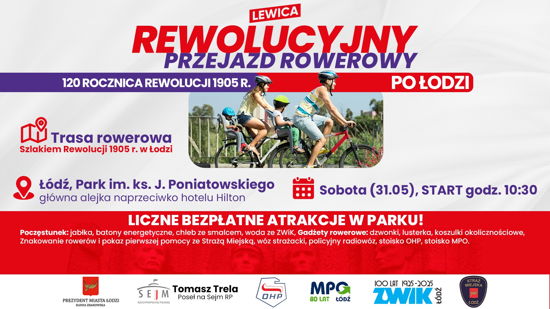 plakat informujący o akcji