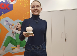 3 miejsce naszej uczennicy w Ogólnopolskiej Olimpiadzie Zdrowia PCK z Biedronką