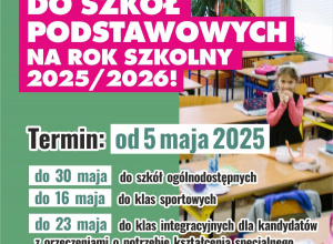 Rusza nabór do szkół podstawowych