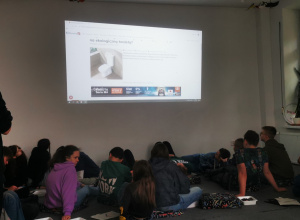 Klasa 6b w ośrodku Źródła