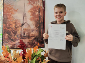 List pochwalny dla naszego ucznia List pochwalny dla naszego ucznia