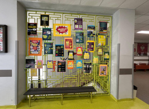 Plakat promujący odblaski