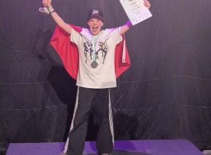 Wielki sukces naszego ucznia Tymona Glapińskiego w Mistrzostwach Świata w Lublanie w Słowenii