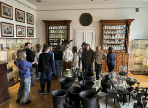Klasa 3c w Muzeum Farmacji