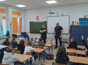 Spotkanie z przedstawicielami Straży Miejskiej