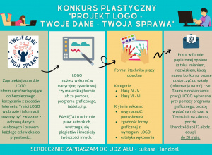 Konkurs plastyczny - Projekt logo "Twoje dane - twoja sprawa"