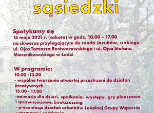 Majowy piknik sąsiedzki Majowy piknik sąsiedzki